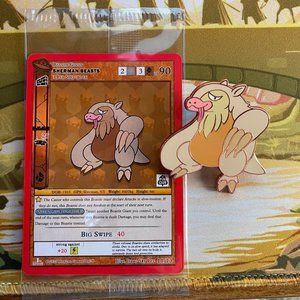 Metazoo Sherman Beasts Sealed Card and Pin